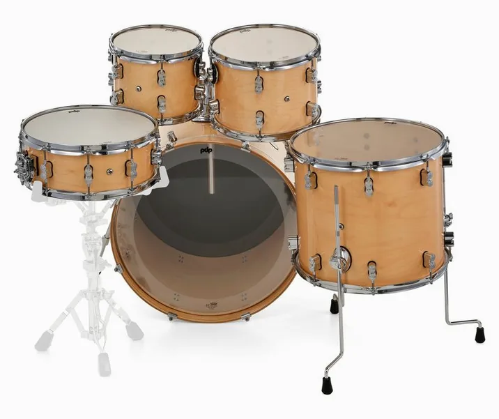 DW PDP Concept Maple 22" Shellset, su sfondo neutro, photo 4