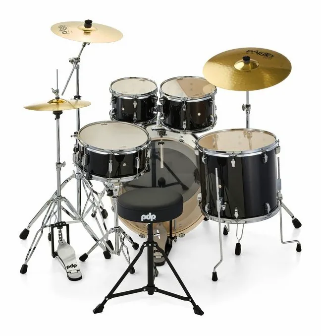 DW PDP MainStage Black Sparkle, su sfondo neutro, photo 4