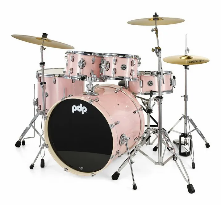 DW PDP MainStage Pale Rose, dettaglio frontale