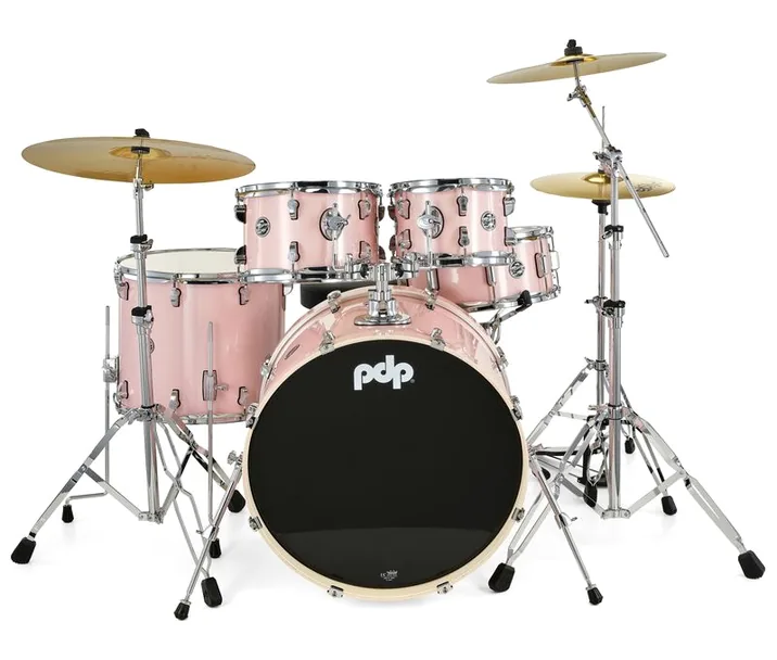 DW PDP MainStage Pale Rose, vista frontale, photo 2