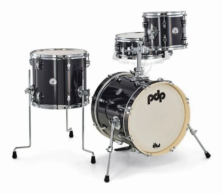 DW PDP New Yorker Set Black Onyx, vista frontale, photo 3