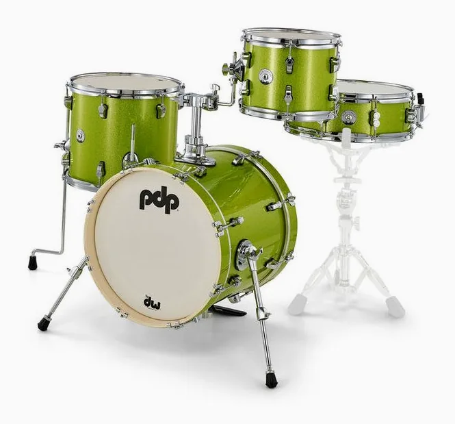 DW PDP New Yorker Set Elec. Green, vista frontale