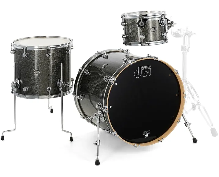 DW Performance Rock 22 Pewter, vista di lato, photo 3
