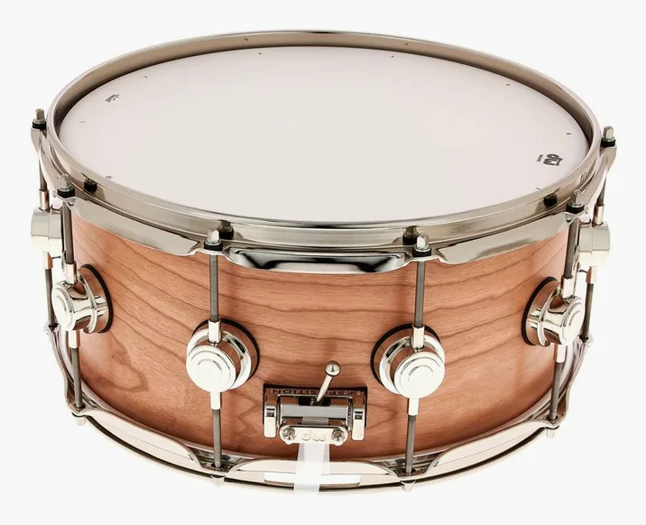DW Satin Oil 14"x6,5" Cherry Gum, vista frontale, photo 3