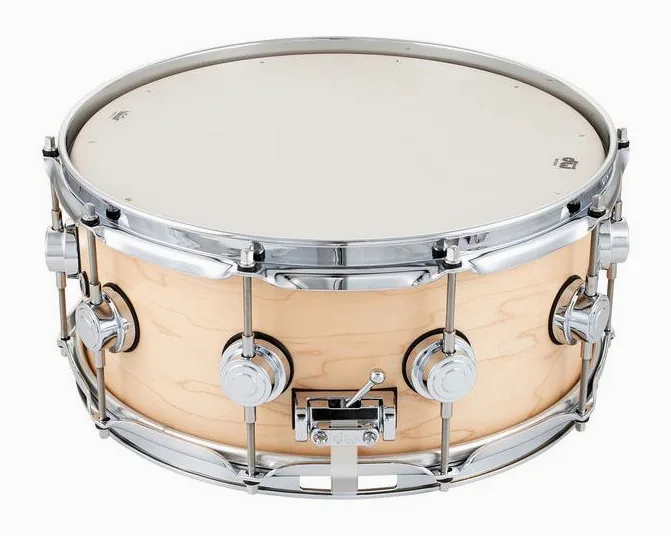 DW Satin Oil 14"x06" Snare, vista dall'alto, photo 3