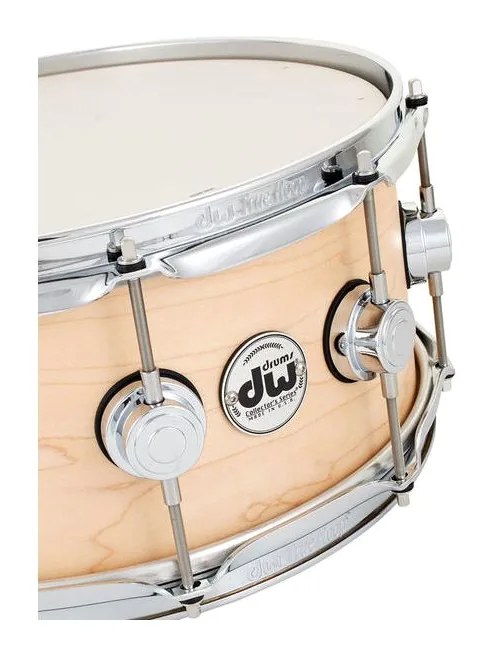 DW Satin Oil 14"x06" Snare, vista di tre quarti, photo 4