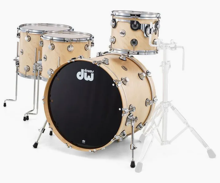 DW Satin Oil 1up 2down Natural, vista frontale