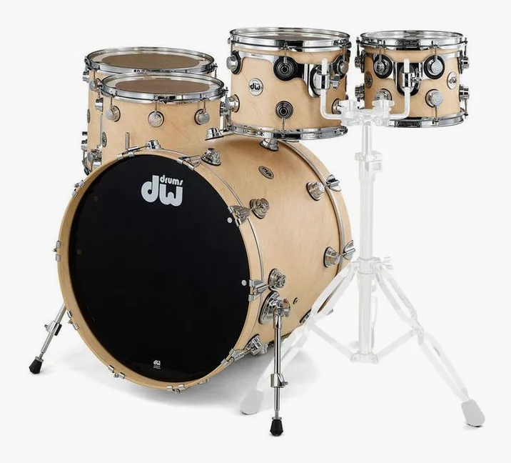 DW Satin Oil Rock Set -NT SSC+, su sfondo neutro