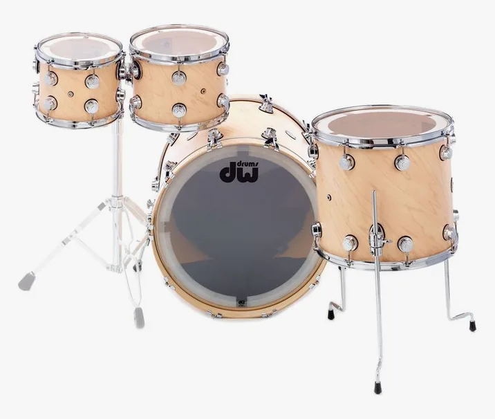 DW Satin Oil Standard Natural Set, vista frontale, photo 3
