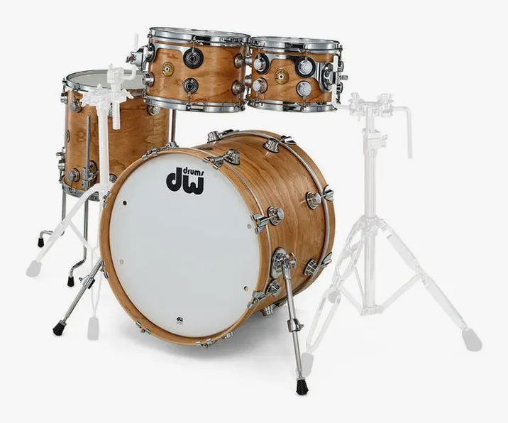 DW Satin Oil Studio Cherry Gum N., vista frontale