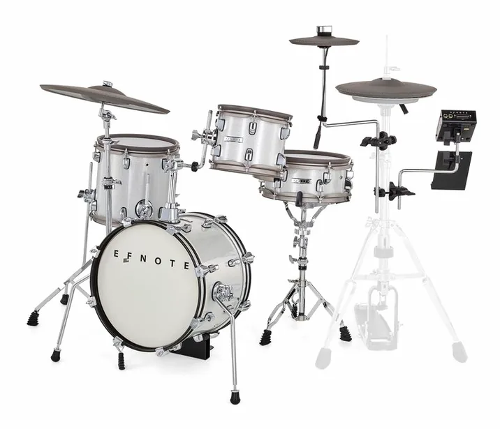 Efnote Mini E-Drum Set, di fronte su sfondo neutro