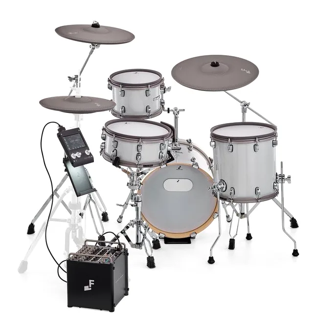 Efnote Pro 500 Standard E-Drum Set, su sfondo neutro, photo 4