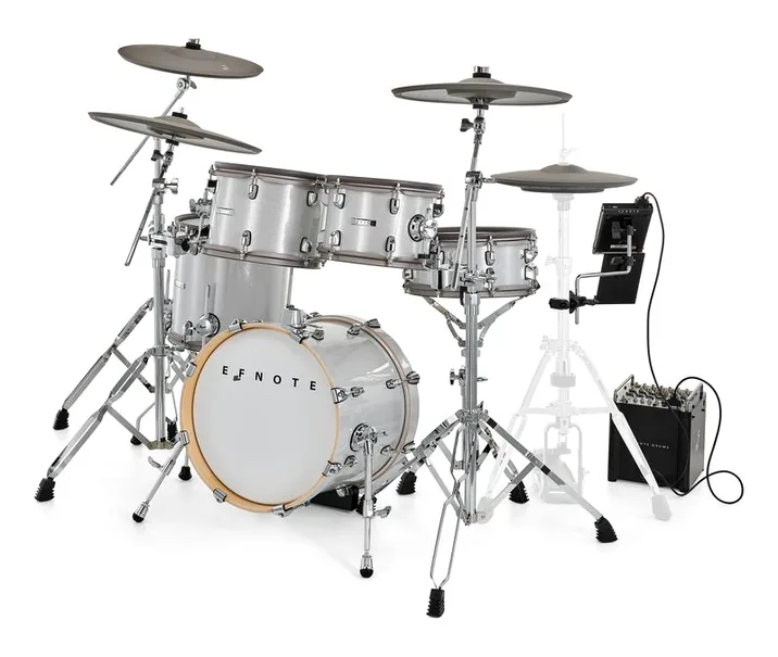 Efnote Pro 501 Traditional E-Drum Set, su sfondo neutro