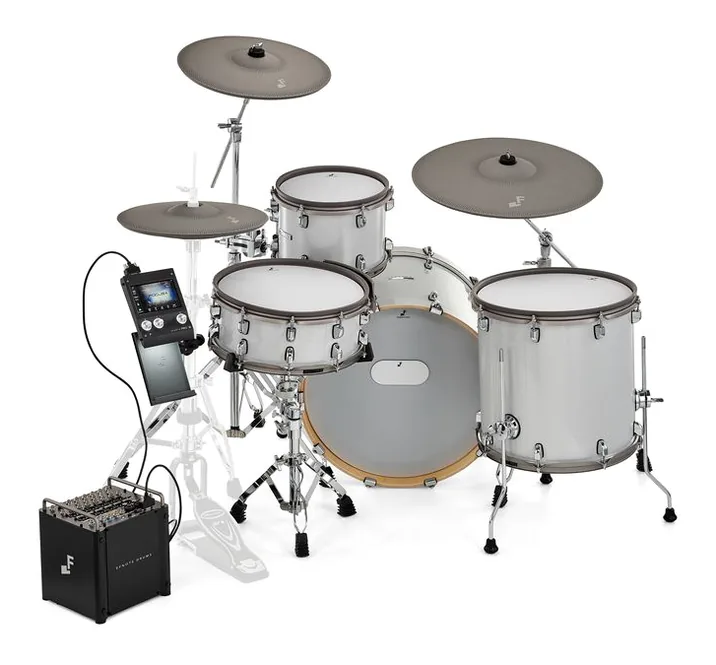 Efnote Pro 700 Standard E-Drum Set, su sfondo neutro, photo 4