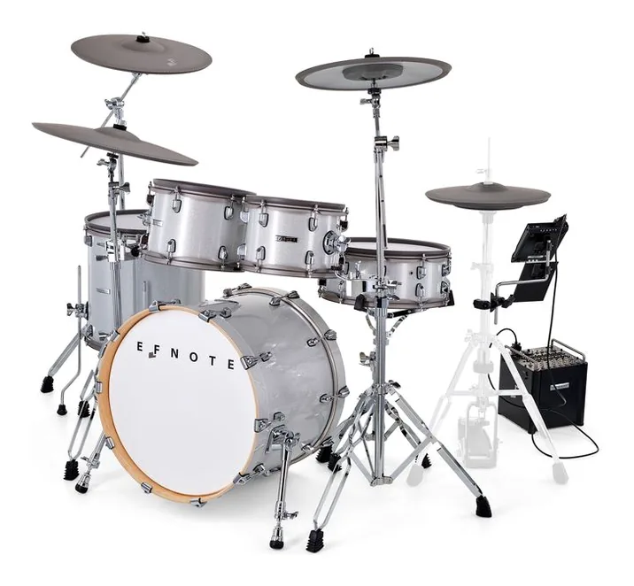 Efnote Pro 701 Traditional E-Drum Set, di fronte su sfondo neutro