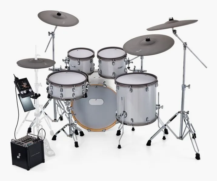 Efnote Pro 701 Traditional E-Drum Set, vista di lato, photo 4