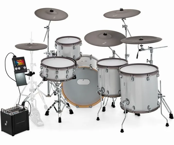 Efnote Pro 703 Power E-Drum Set, su sfondo neutro, photo 4