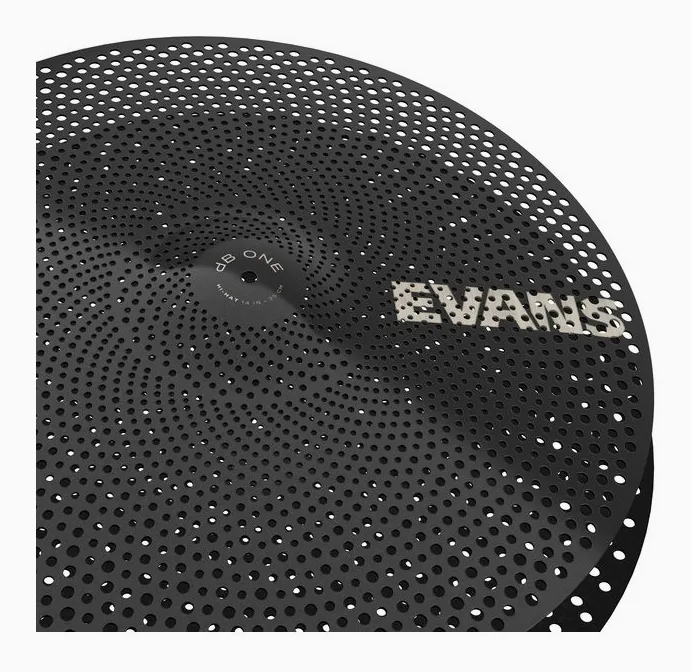 Evans 14" dB One Hi-Hat, su sfondo neutro, photo 2
