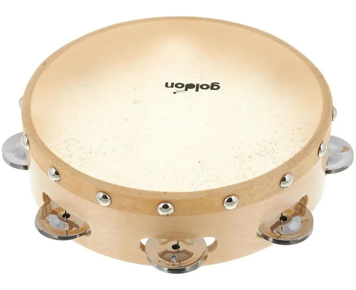 Goldon Tambourine 20 cm 35325, vista di lato, photo 2