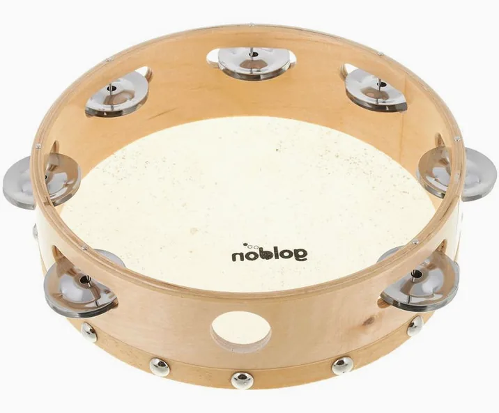 Goldon Tambourine 20 cm 35325, vista frontale, photo 3
