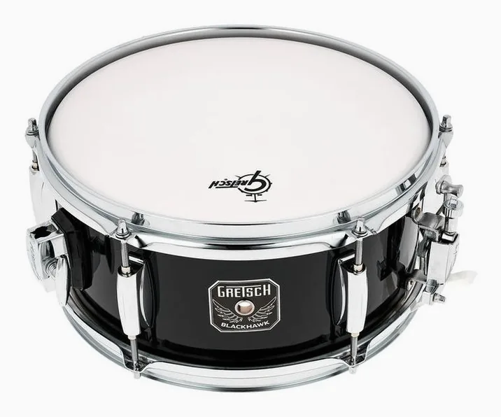 Gretsch Drums 12"x5,5" Mighty Mini Snare BK, vista frontale