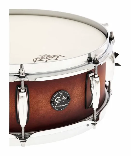 Gretsch Drums 14"x05" SN Renown Maple STB, su sfondo neutro, photo 4