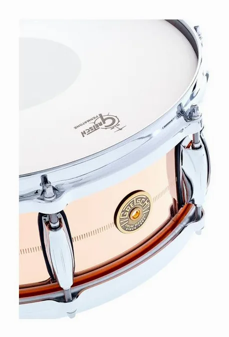 Gretsch Drums 14"x05" USA Bronze Snare Drum, vista di lato, photo 3