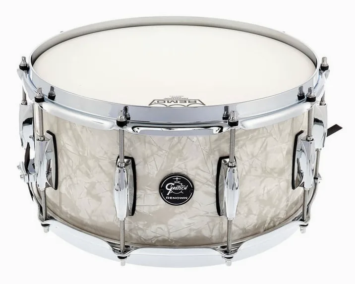 Gretsch Drums 14"x6.5" SN Renown Maple VP, su sfondo neutro