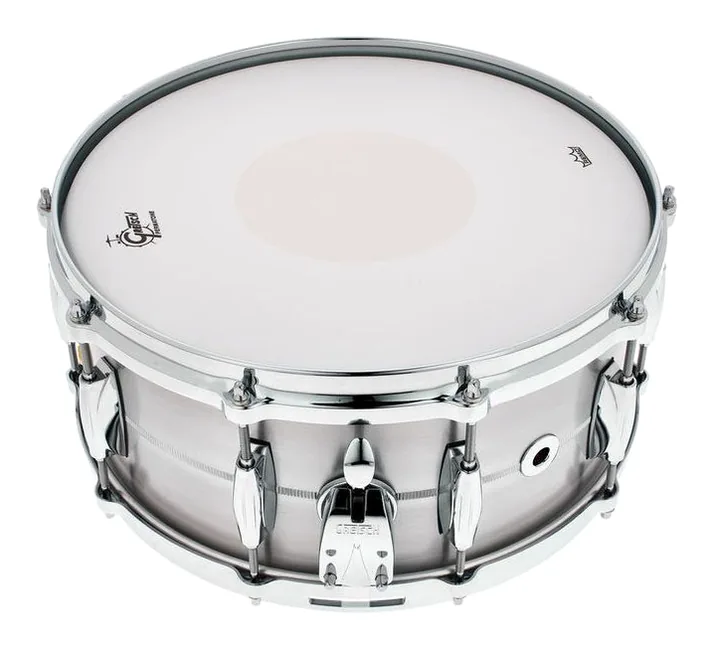 Gretsch Drums 14"x6,5" Solid Aluminum Snare, vista di lato, photo 3