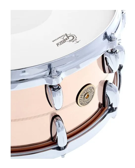 Gretsch Drums 14"x6,5" USA Bronze Snare Drum, vista dall'alto, photo 4