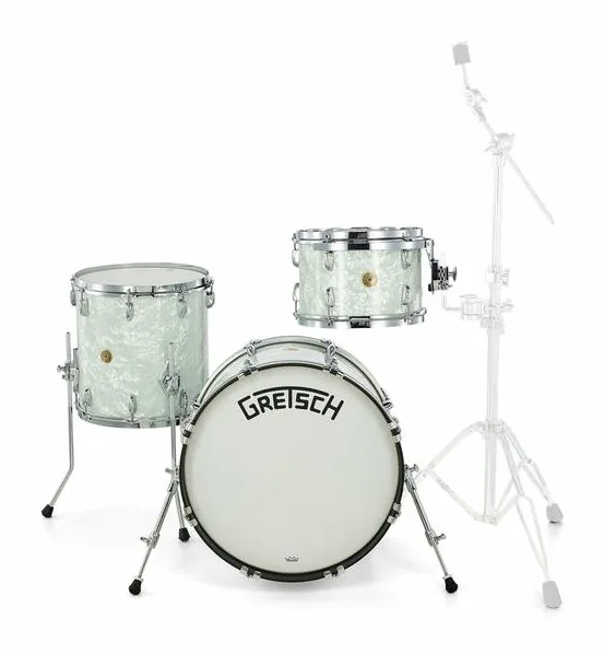 Gretsch Drums Broadkaster 60's Marine Pearl, vista di lato, photo 2