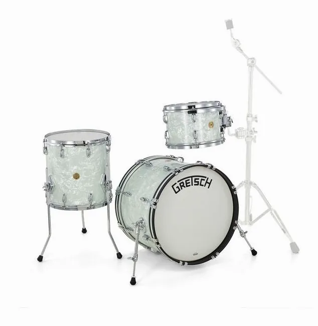 Gretsch Drums Broadkaster 60's Marine Pearl, vista di lato, photo 3