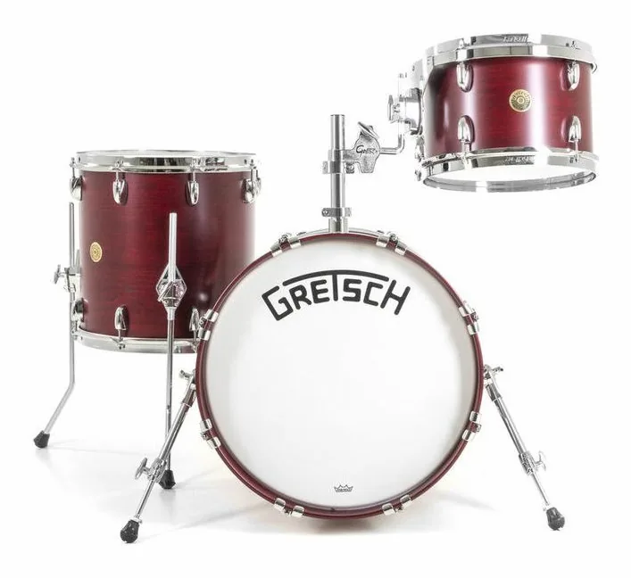Gretsch Drums Broadkaster SB Jazz Rosewood, di fronte su sfondo neutro
