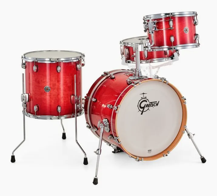 Gretsch Drums Catalina Club Jazz Crimson Bst, dettaglio ravvicinato, photo 3