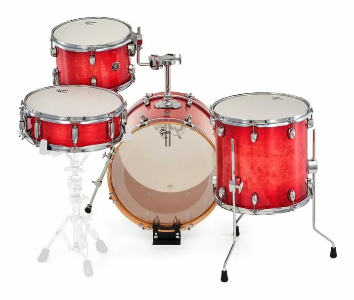 Gretsch Drums Catalina Club Jazz Crimson Bst, vista dall'alto, photo 4