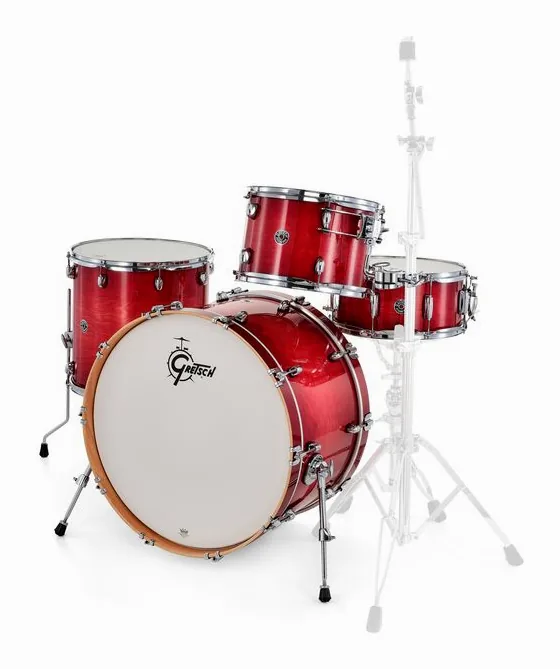Gretsch Drums Catalina Club Rock Crimson Bst, vista frontale