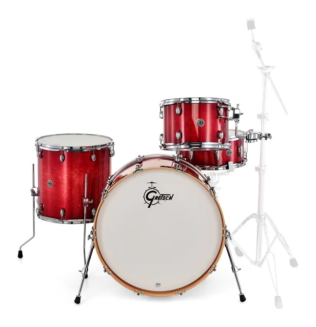 Gretsch Drums Catalina Club Rock Crimson Bst, vista dall'alto, photo 2