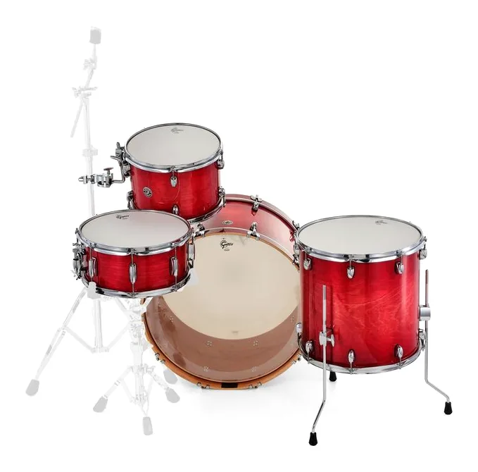 Gretsch Drums Catalina Club Rock Crimson Bst, vista di lato, photo 4