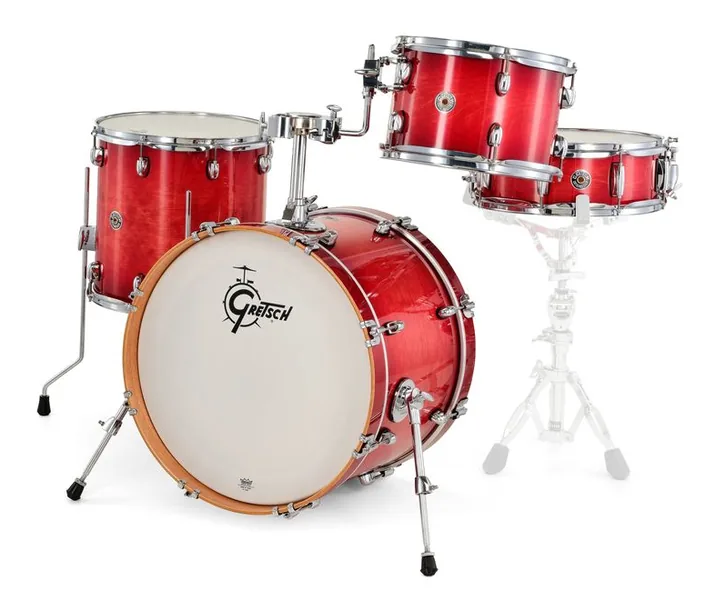 Gretsch Drums Catalina Club Studio Crimson, vista frontale