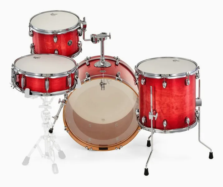 Gretsch Drums Catalina Club Studio Crimson, vista dall'alto, photo 4