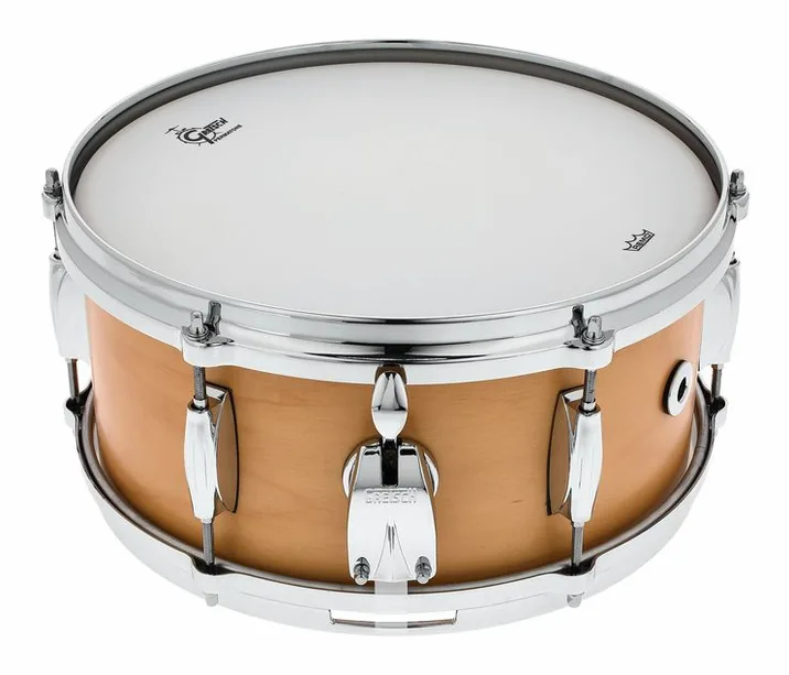 Gretsch Drums 13"x06" USA Custom Snare Drum, vista frontale, photo 2