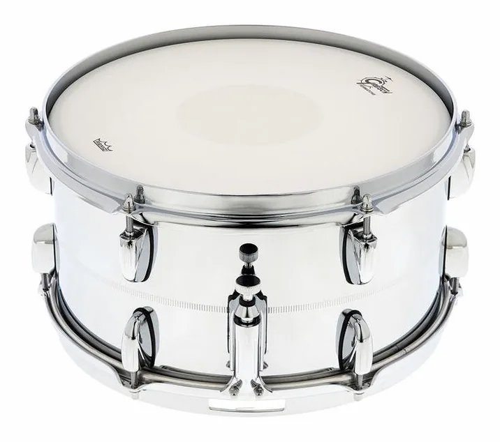 Gretsch Drums 13"x07" Brooklyn Chrome/Steel, vista di tre quarti, photo 2