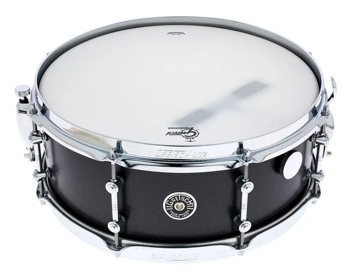 Gretsch Drums 14"x5,5" Mike Johnston Snare, di fronte su sfondo neutro