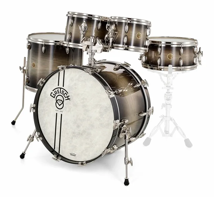 Gretsch Drums 140th Anniversary Standard Set, dettaglio frontale