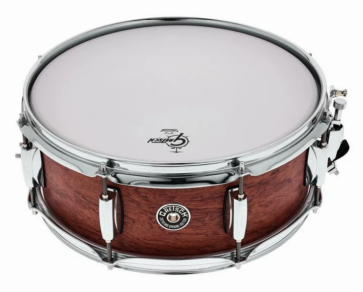 Gretsch Drums 14"x5,5" Cat. Bubinga Maple, su sfondo neutro