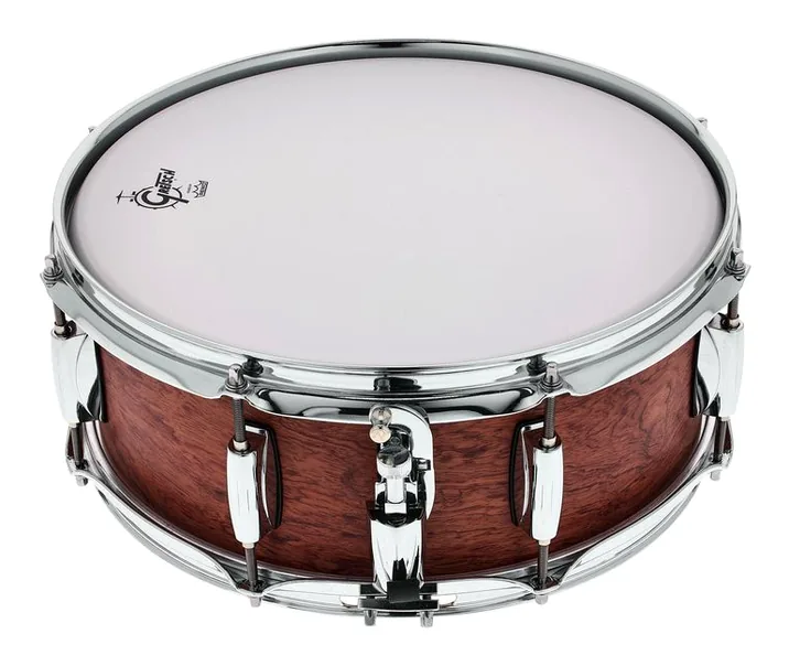 Gretsch Drums 14"x5,5" Cat. Bubinga Maple, vista frontale, photo 2