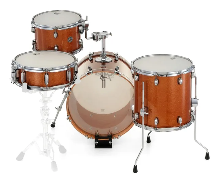 Gretsch Drums Catalina Club Jazz Bronze Spkl, vista dall'alto, photo 4