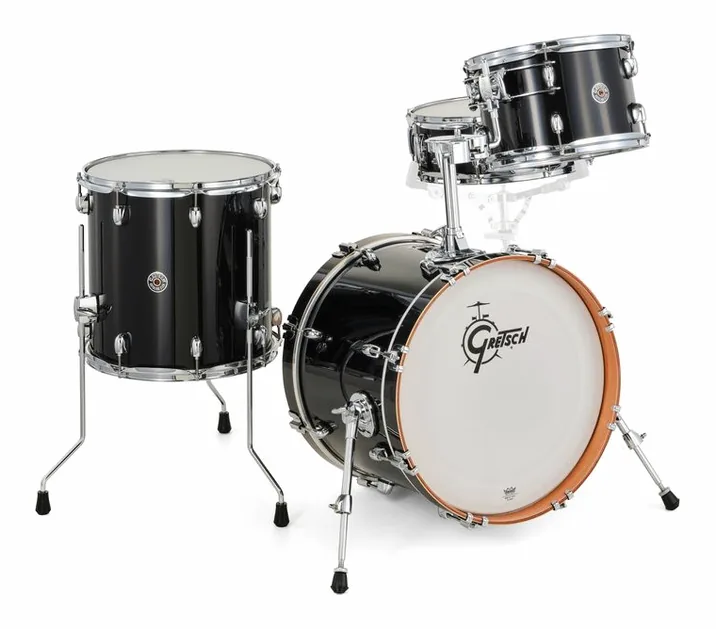 Gretsch Drums Catalina Club Jazz Piano Black, vista frontale, photo 3