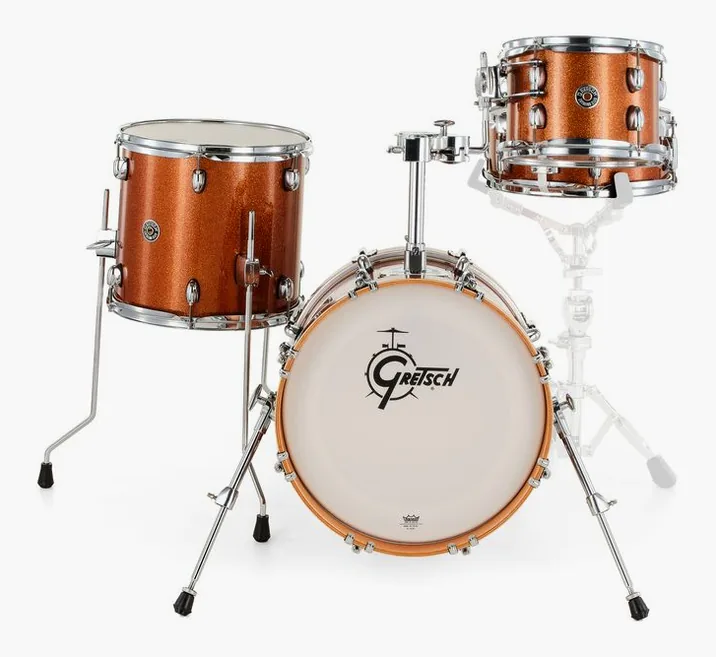 Gretsch Drums Catalina Club Micro BS, vista frontale, photo 2