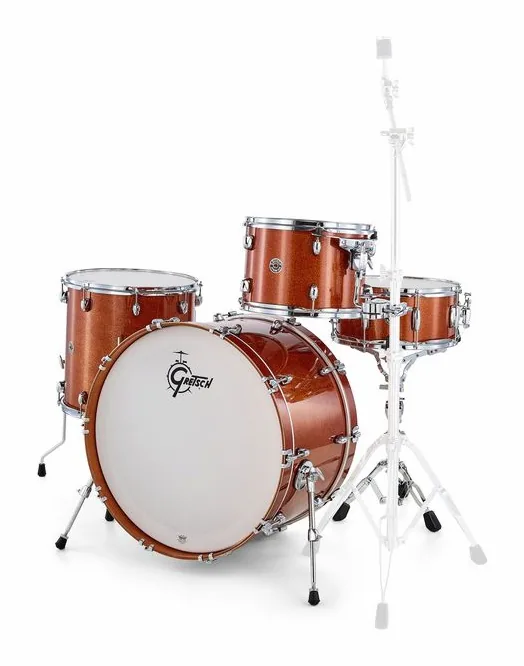 Gretsch Drums Catalina Club Rock Bronze Sp., su sfondo neutro